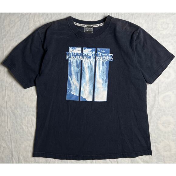 Vintage Pelle Pelle Marc Buchanan Riverfall Size Youth Large 100% Cotton T-shirt - Picture 1 of 7